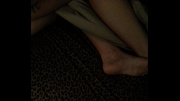 mind-blowing brittany spear caught sleeping foot jizm all over