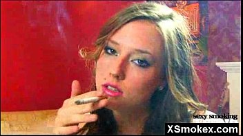 magnificent smoking fetish gal horny nude