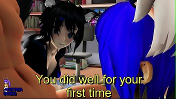 Mmd lesbian Chie learns to suck  Iwara