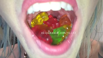 Vore Fetish - Trice Eating Gummy Bears Video 1