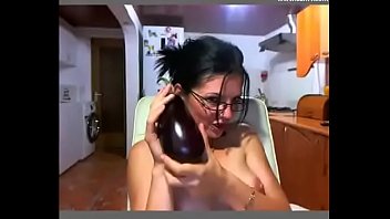 going knuckle deep her honeypot on web cam.