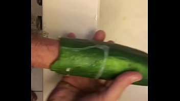 Big Dick Fucking a Hollow Cucumber.MOV