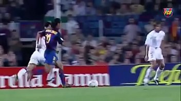 Ronaldinho s stunning goal against Sevilla (2003) - 360P