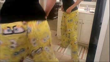 milky female wiggles culo in spongebob pants - myslutboxcom