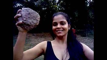 mind-blowing desi indian dame excercise -.