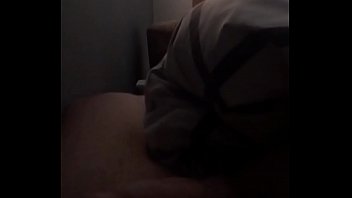 Wanking while girlfriend sleeps